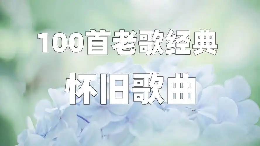 怀旧歌曲 金典老歌 怀旧8090 一人一首成名曲经典老歌