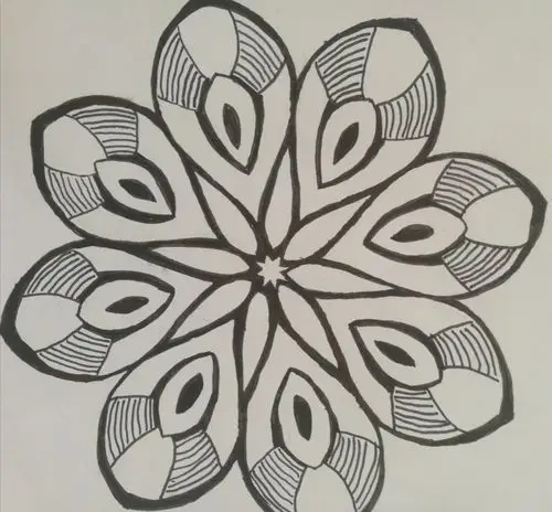 七年级纹样作业