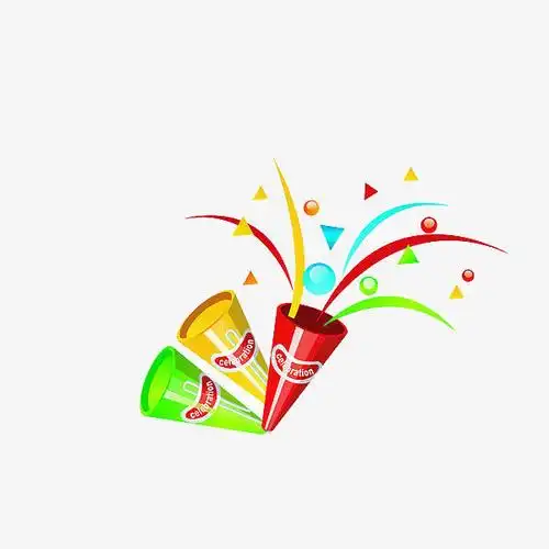 礼花筒素材免费下载_觅元素