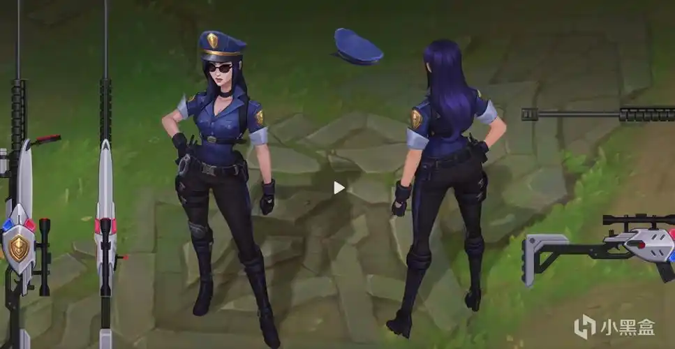 lol女警皮肤原画有哪些调整