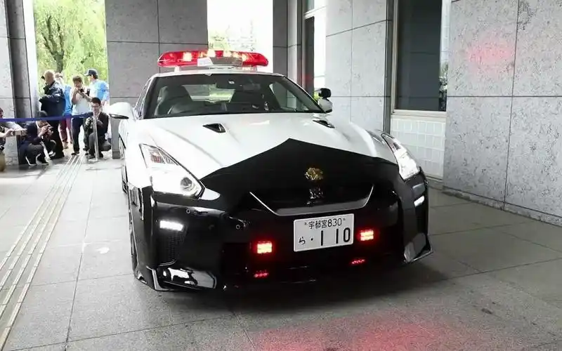【gtr】日产nissan gt-r警车