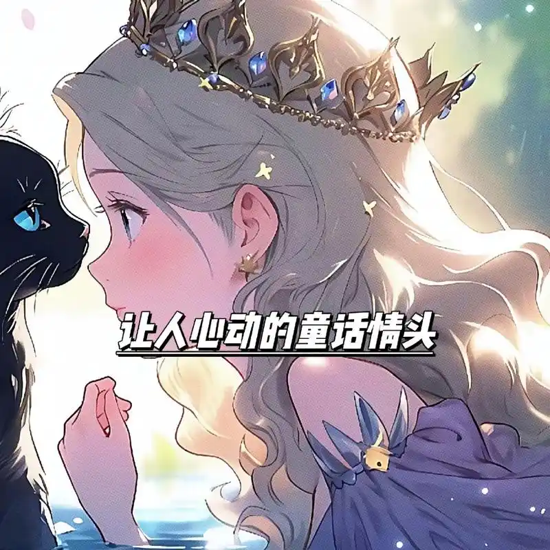 美丽的公主与她的王子#情侣头像 #童话情头 - 抖音