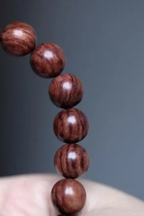 【销夏】虎皮纹海黄油梨手串12mm h26