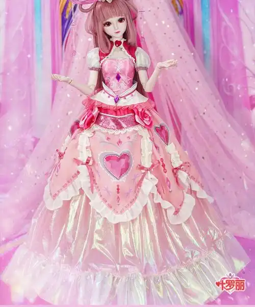 叶罗丽公主模型女孩玩具娃娃叶罗丽时希情公主60厘米精灵梦夜萝莉灵冰