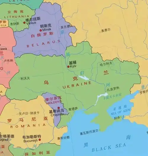 有关乌克兰的几个地理问题附相关知识