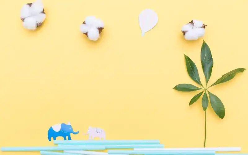 简约卡通小象图片高清电脑壁纸,卡通动漫,简约,可爱,卡通,高清,清新