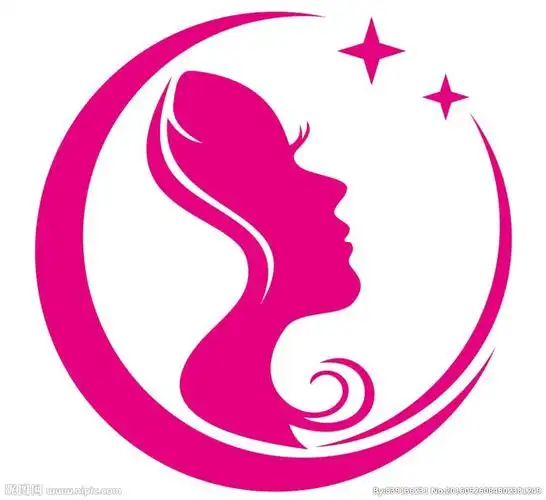 卡通美女头像设计图__logo设计_广告设计_设计图库_昵图网nipic.com