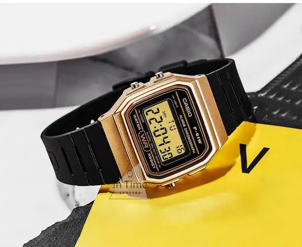 卡西欧(casio)小方表1989复古f91系列学生防水石英表 f-91wm-3a【图片