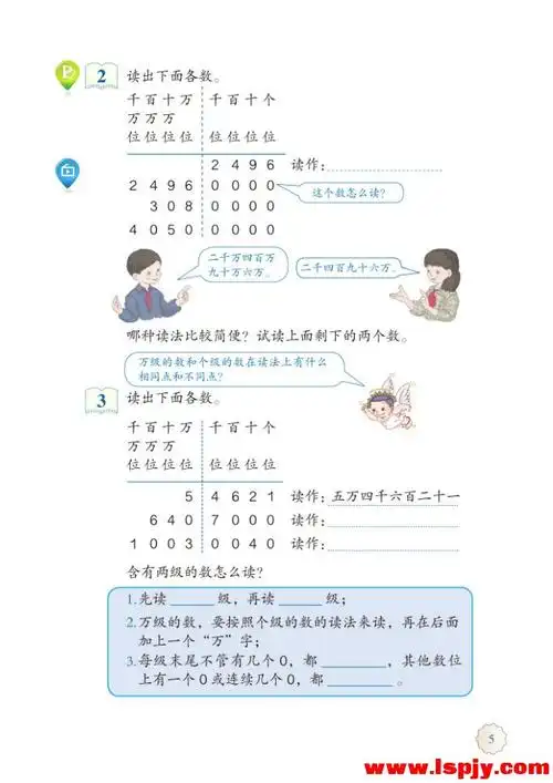 2013教育部审定最新人教版小学四年级上册数学电子书图片课本