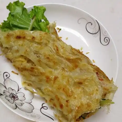 番茄酱紫呀做的手抓饼