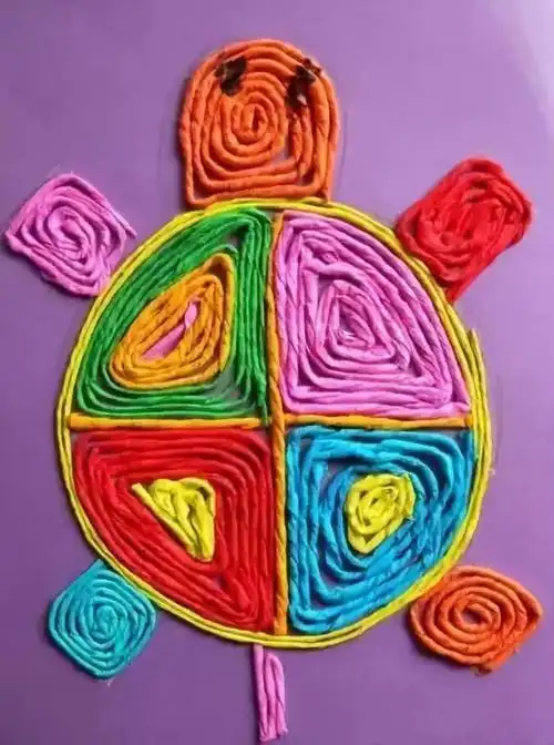 【纸绳手工】打造画面立体感就是这么简单,这吸引力我给100分