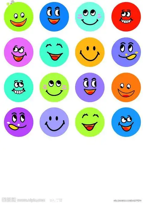 各种笑脸表情简笔画各种笑脸表情简笔画图片
