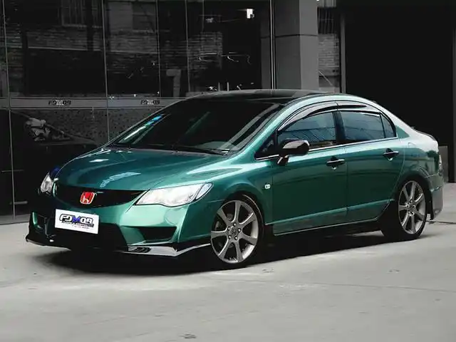 多了几分"春意"!本田八代思域改装案例