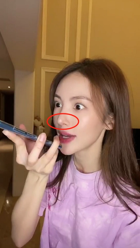 金晨鼻子尖得像女巫引整容猜疑,本尊再晒视频回应:能呼吸别操心