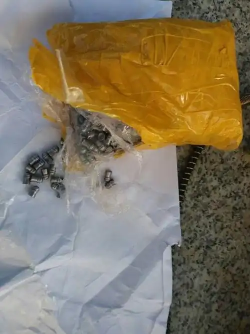 警方缴获的铅弹