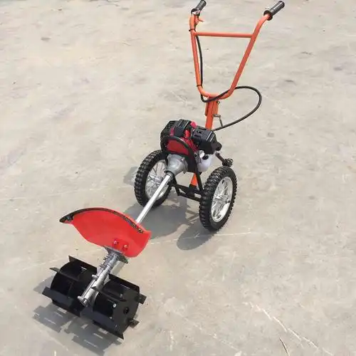 小型玉米地手持除草机富强牌背负式果园除草松土机