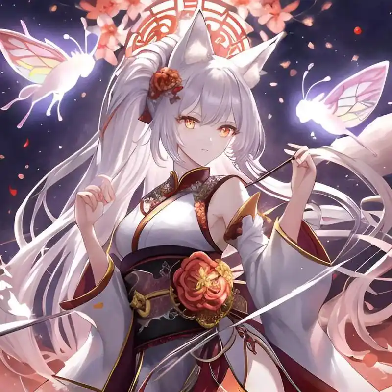 狐狸古风头像来组存货#二次元原创 #二次元美图壁纸大全 #古 - 抖音