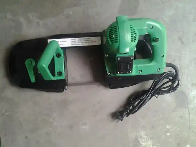 120mm电动环切锯电缆切断锯jit120高速电缆锯电动带锯机