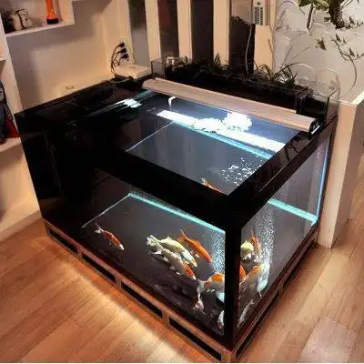 锦鲤地缸锦鲤鱼缸鱼缸定做鱼缸厂家