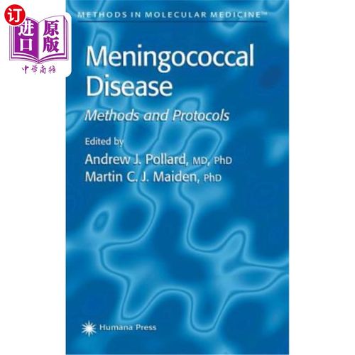 海外直订医药图书meningococcal disease 脑膜炎球菌病