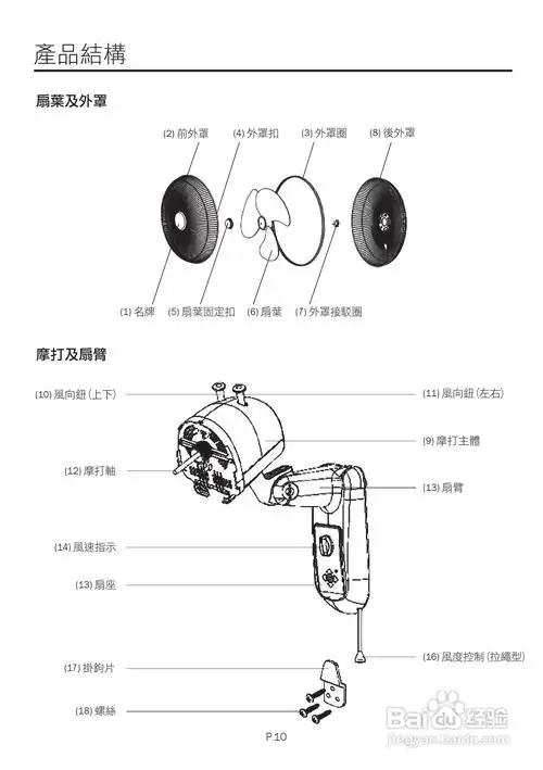 德国宝ef-116w环回送风电风扇使用说明书