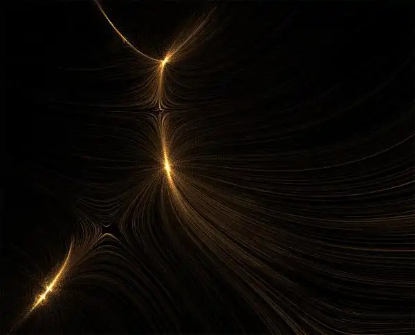 html5canvas绘制线条流光动态背景特效