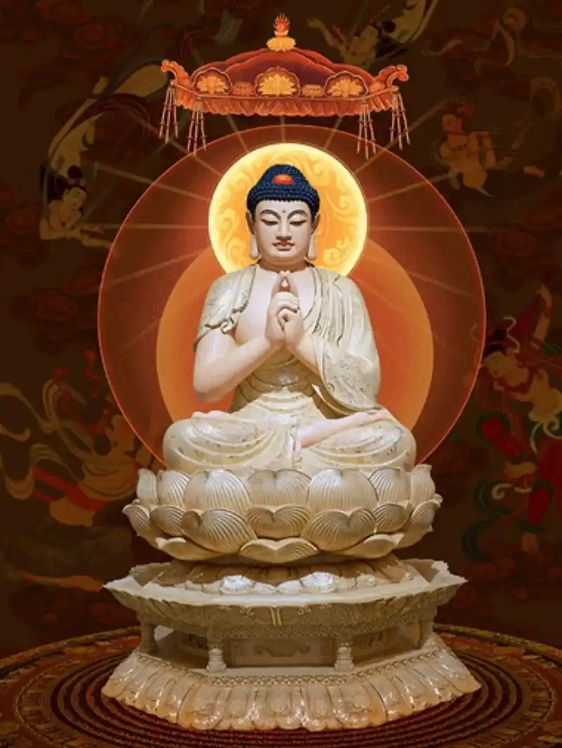 裸眼3d画《大日如来佛》050505