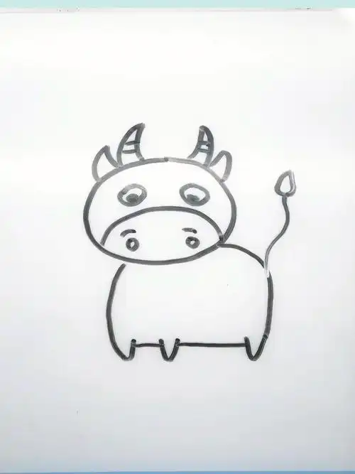 牛简笔画