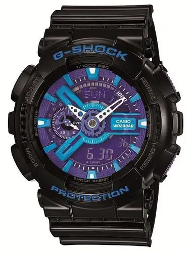 casio 卡西欧 g-shock ga-110hc-1a 男士电子表