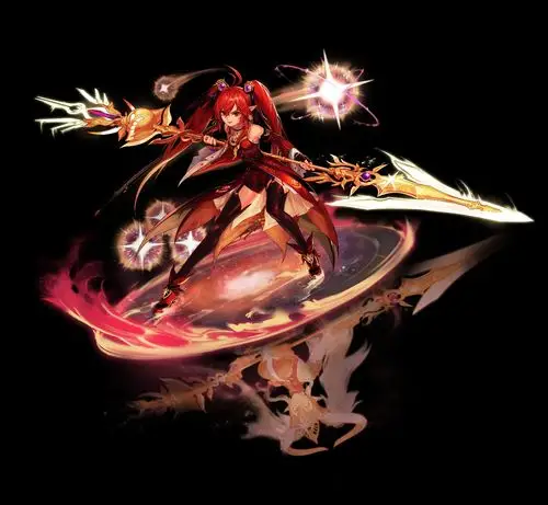 dnf女法师三觉立绘官方原图分享