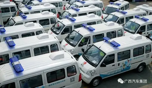 46辆五菱救护车交付使用助力打通医疗服务最后一公里