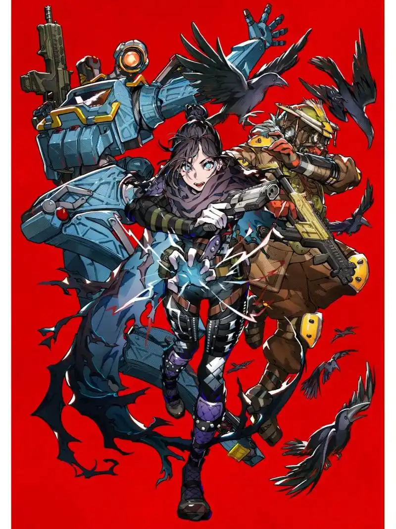 摘了面具的恶灵小姐姐 apex legends恶灵壁纸分享,大部分从a站搬运