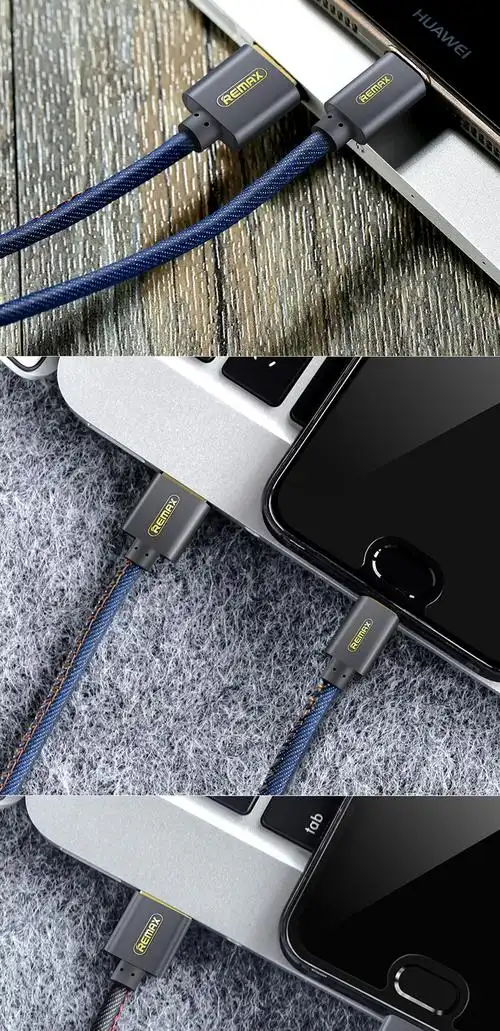 remax原装type-c数据线安卓手机充电器线华为oppo1.2米快充线_爱爱折