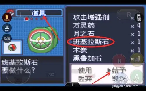 口袋妖怪班吉拉斯怎么超进化①