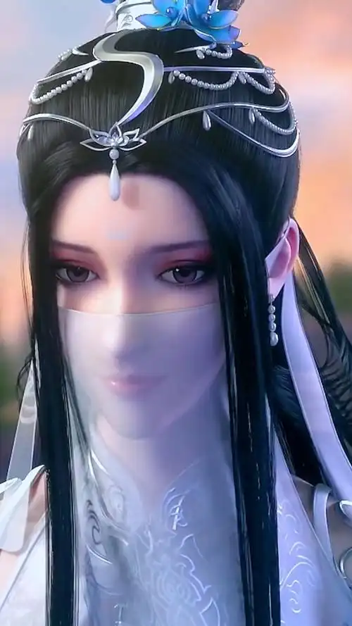 《武动乾坤》赤足踏莲薄纱遮面的小仙女绫清竹你们爱了吗?