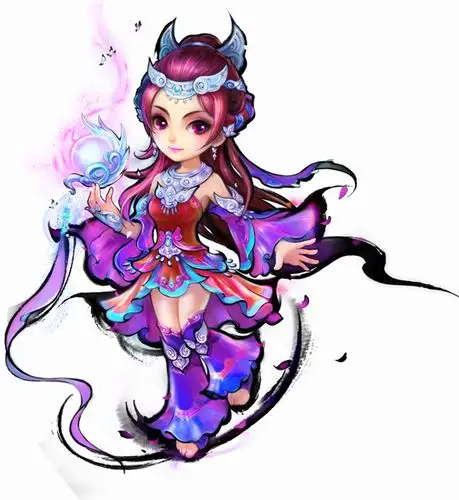 梦幻新角色巫蛮儿染色效果图