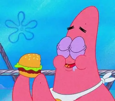 黑色派大星头像