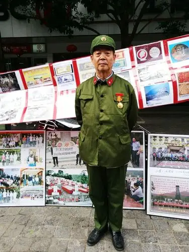 援越,援老抗美老兵深情缅怀牺牲在异国它乡的英烈