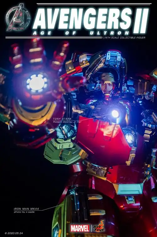 hottoys 钢铁侠 反浩克装甲 复仇者联盟2