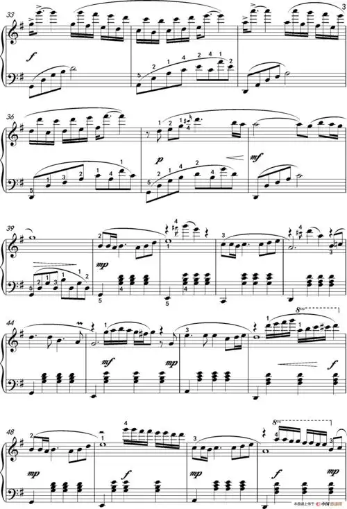 恰似你的温柔 (沈建国钢琴版) 谱友园地