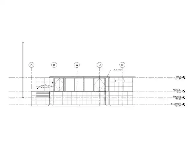 有谁知道巴塞罗那博览会德国馆的尺寸吗,建筑课模型作业急需?