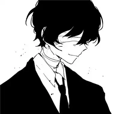 氛围感满满的黑白系动漫男头 优质黑白动漫男头高清_男生头像_头像