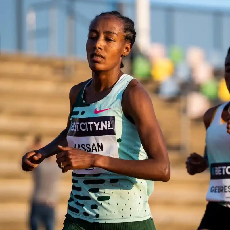 6月4日在荷兰举行的2023世界田联洲际巡回赛fbk站,哈桑以29:37.