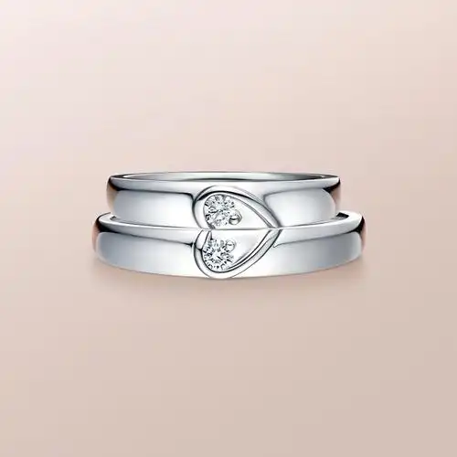 drtogether系列我们结婚对戒情侣钻石戒指钻戒婚戒官方旗舰店