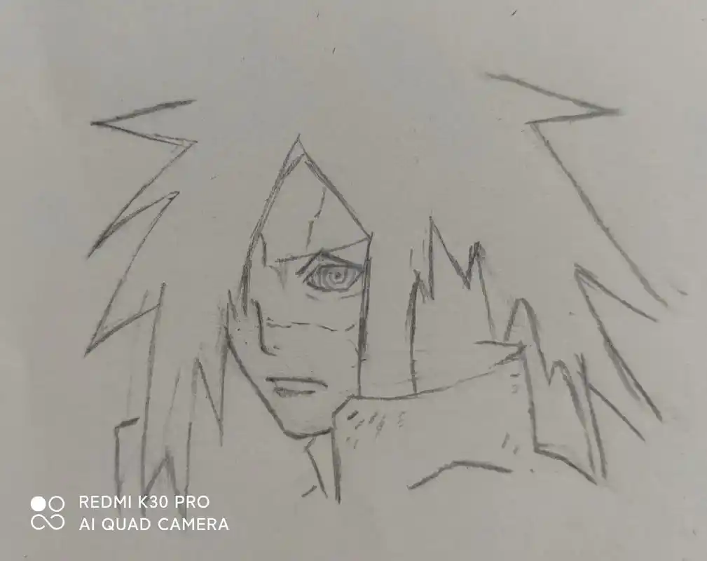 水视频 #画画#动漫手绘 #火影忍者 #火影 #宇智波斑  - 抖音