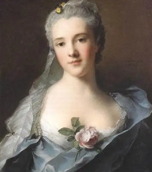 洛可可式 精致 繁复 蓬巴杜夫人  madame de pompadour  (路易十五)
