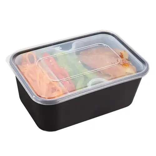 盒 创意外卖打包盒长方形带盖塑料便当盒快餐盒双层 东莞吴忠吸塑包装