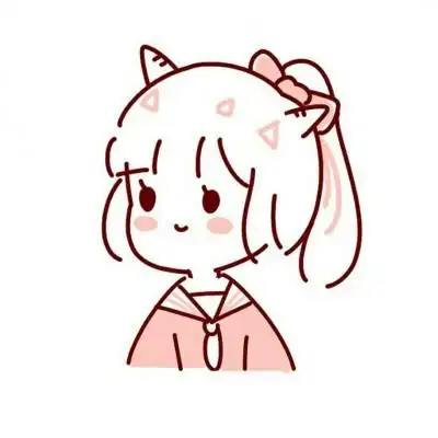 简笔画可爱萌女孩头像