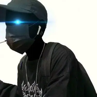 男生头像真人帅气图片戴口罩