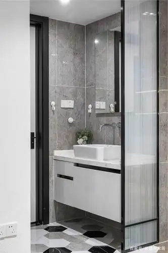 卫生间光做干湿分离还不够,9种洗手池隔断,精致美观又实用